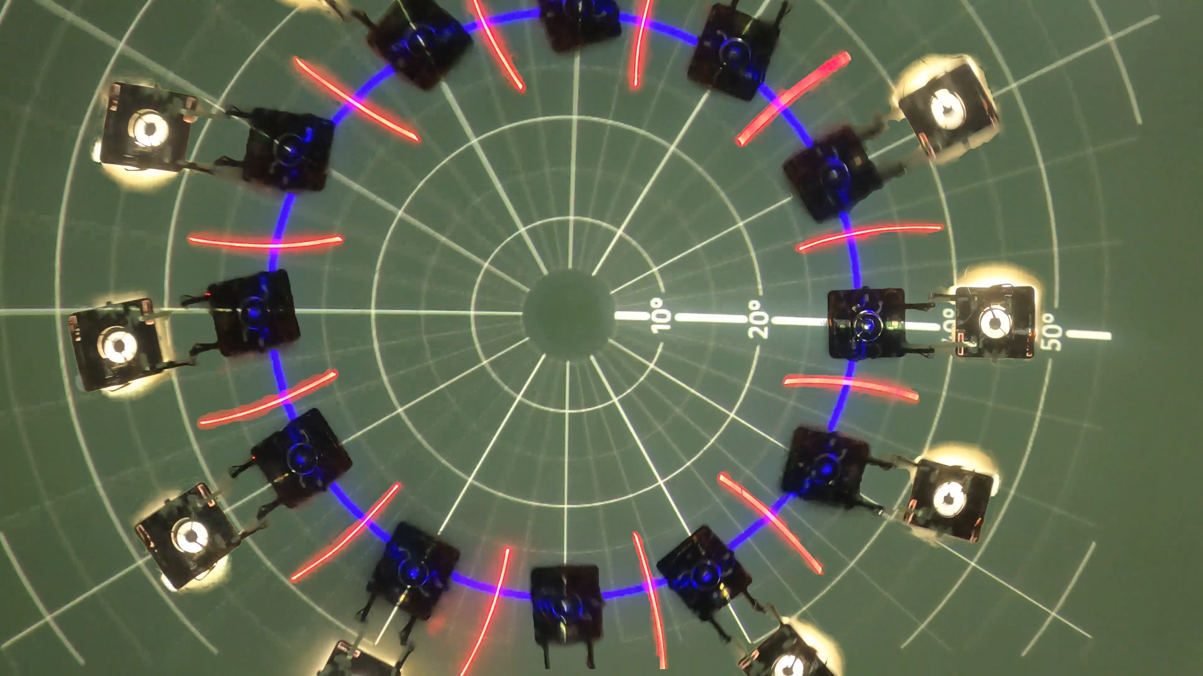 Wall-climbing robot panorama